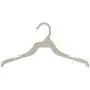 Mainetti 227 White All Plastic Hangers With Notches For Straps, Great For Shirts/Tops/Dresses, 14-Inch (Value Pack Of 500)