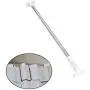 OUNONA Retractable Curtain Hanger/Shower Curtain Rod,Clothesline Pole/Clothes Drying Hanger Rod 35/50cm OUNONA Retractable Curtain Hanger/Shower Curtain Rod,Clothesline Pole/Clothes Drying Hanger Rod 35/50cm