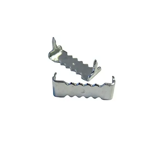 Sawtooth Picture Hangers No Nail - 100 Pack - 1 Inch - Zinc Silver Sawtooth Hanger