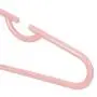 HANGERWORLD 40 Pink 11.4inch Plastic Kids Coat Clothes Garment Pants Skirt Bar Baby Toddler Hangers