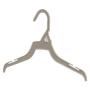 Mainetti 226 White All Plastic Hangers With Notches For Straps, Great For Shirts/Tops/Dresses, 12-Inch (Value Pack Of 1000)