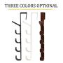 Home-Organizer Tech 5 Layers Over The Door Hook Organizer Rack Hanger Backpack Handbag Door Hook, Pack of 2