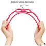 10pcs Random Color Nonslip Velvet Clothes Hangers 360 Degree Swivel Hook Strong and Durable Flocked Cloth Velvet Hanger