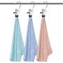 Frezon Laundry Hooks with Clips, Boot Hangers for Closet, Portable Laundry Hooks Hat Hanger Stainless Steel Home Travel Hangers Clips 30 Pack
