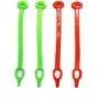 ZLMC 4 PCS Portable Household Wind-Proof Buckle Plastic Silicone Hook, Clothes Hanger Fixed Hook, Clothes Drying Rope Non-Slip Fixed Buckle