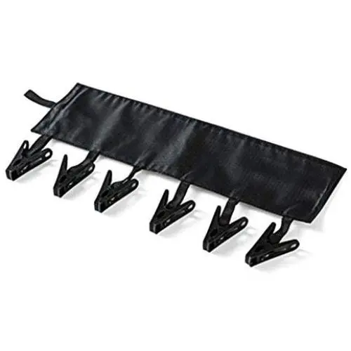Jzenzero Clothespin Drying Clip Foldable Cloth Hanger Portable Socks Underwear Windproof Clip for Business Travel