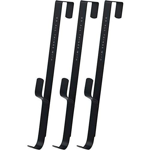 Clothes Racks Non-Perforated Clothes Hanger Wall Mount Rack on The Back of The Hanger Door, 5 Pcs, Standard Hangers (Color : Black) Clothes Racks Non-Perforated Clothes Hanger Wall Mount Rack on The Back of The Hanger Door, 5 Pcs, Standard Hangers (Color : Black)