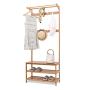 DQMSB Coat Rack - Home Shoe Bench Living Room Clothes Rack, Hanger Coat Racks (Size : 70cm)