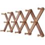 OROPY Wooden Expandable Coat Rack Wall Mounted Multi-Purpose Closet Hook for Door and Wall (X Shape, 14 Peg Hooks) OROPY Wooden Expandable Coat Rack Wall Mounted Multi-Purpose Closet Hook for Door and Wall (X Shape, 14 Peg Hooks)