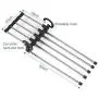 5pcs Random Color Fashion 5 in 1 Pant Rack Shelves Stainless Steel Clothes Hangers Multi-Functional Wardrobe Magic Hanger Decoration 5pcs Random Color Fashion 5 in 1 Pant Rack Shelves Stainless Steel Clothes Hangers Multi-Functional Wardrobe Magic Hanger Decoration