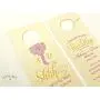 Do Not Disturb Wedding Door Hangers (set of 10) Paisley Elephant