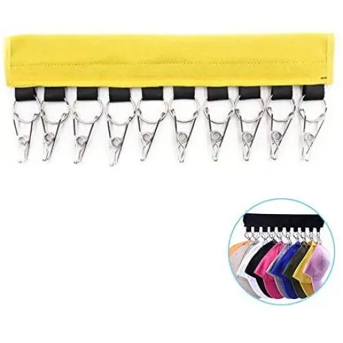 Konesky Hat Organizer,Cap Racks,Cap Organizer Hanger 10 Clips Stainless Steel, Hat Holder, Folding Clothes Hangers Foldable Clothes Drying Rack for Travel Konesky Hat Organizer,Cap Racks,Cap Organizer Hanger 10 Clips Stainless Steel, Hat Holder, Folding Clothes Hangers Foldable Clothes Drying Rack for Travel