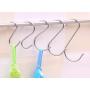 Giantstar 10 Pack Heavy Duty S Hooks Kitchen Pot Pan Hanger Clothes Storage Rack Size:Large (L)