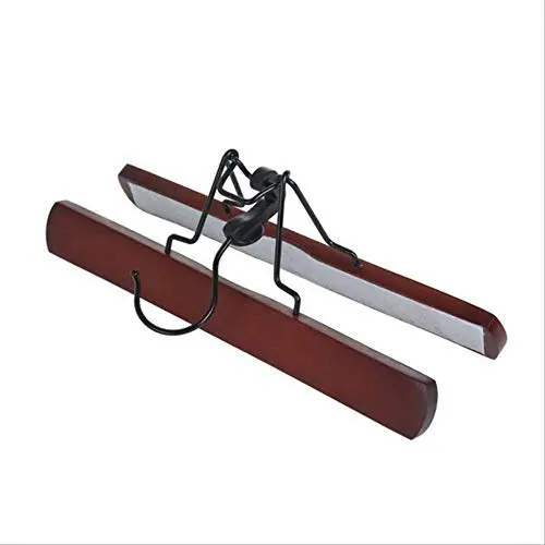KIPB Drying Rack Solid Wood No Trace Closet Space Saving Home Trouser Skirts Clip Type Storage Wardrobe Clothes Hanger Non Slip Hotel Light Wine Red KIPB Drying Rack Solid Wood No Trace Closet Space Saving Home Trouser Skirts Clip Type Storage Wardrobe Clothes Hanger Non Slip Hotel Light Wine Red