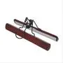 KIPB Drying Rack Solid Wood No Trace Closet Space Saving Home Trouser Skirts Clip Type Storage Wardrobe Clothes Hanger Non Slip Hotel Light Wine Red KIPB Drying Rack Solid Wood No Trace Closet Space Saving Home Trouser Skirts Clip Type Storage Wardrobe Clothes Hanger Non Slip Hotel Light Wine Red