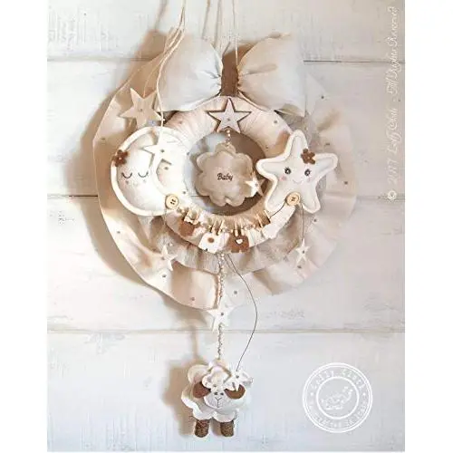 Gender Neutral Hospital Door Hanger with Swarovski Crystals, Baby Hospital Door Decoration, Baby Door Wreath, 2-DAY FEDEX DELIVERY to USA, Canada, Europe & Others Gender Neutral Hospital Door Hanger with Swarovski Crystals, Baby Hospital Door Decoration, Baby Door Wreath, 2-DAY FEDEX DELIVERY to USA, Canada, Europe & Others