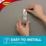 Command Large Double Bath Hook, Satin Nickel, 1-Hook, 1-Water-Resistant Strip, Organize Damage-Free Command Large Double Bath Hook, Satin Nickel, 1-Hook, 1-Water-Resistant Strip, Organize Damage-Free