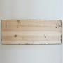 Cxjff Wall Coat Rack Clothes Hat Hanger Holder Hooks Wood Mediterranean Style, Brown, 3 (Color : Brown, Size : 68x2.5x40CM)