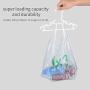 TMALLPLUS 50 Pack Childrens Size White Plastic Hangers Nonslip and Durable baby and kids Clothes Hangers-White