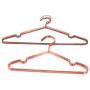 Koobay 60Pack 13" Children Rose Copper Gold Shiny Metal Wire Top Clothes Hangers for Shirts Coat Storage & Display
