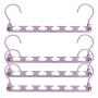 Wonder Hanger Heavy Duty 360 Swivel Action Hanger, Pack of 4 in Lilac - Keep Your Clothes Organized and Wrinkle-Free! Wonder Hanger Heavy Duty 360 Swivel Action Hanger, Pack of 4 in Lilac - Keep Your Clothes Organized and Wrinkle-Free!