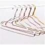 10PC Random Color Cloth Hanger Decoration Durable Antideformation Aluminium Alloy Closet Adult Skirt Dress Clothing Towel Rack Closet Space Saver