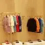 PLLP Clothes Stand Coat Racks Stainless Steel Clothing Racks Champagne Gold Clothing Store Hanger Display Stand Clothing Store Shelves/Wall Shelves Rack/Wall Hanging on The Wall Hangers/Coat Ra