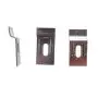 Picture Hanging Security Wall Support Brackets - 100 Pack - Security Bracket - Security Hanger Support Bracket - T Bracket Hardware