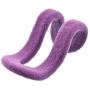 Magic Hanger Special Flocking Mini Hook Anti-Skid Hook Mini Flocking Clothes Hanger Closet Flocking Holder 20pcs Random Color