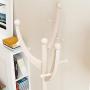 XIAOLONG Multifunctional Coat Rack Floor Solid Wood Hanger Simple Modern Clothes Rack Bedroom Living Room Floor Hanger
