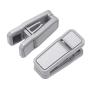 Plastic Slim-line Finger Clip Clothes Hanger Clips (60, Grey)