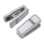 Plastic Slim-line Finger Clip Clothes Hanger Clips (60, Grey)