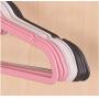 10pcs Random Color Multifunctional Loving Heart Clothes Hanger for Adults