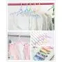Little Patato 10Pcs Portable Travel Hangers Foldable Clothes Hangers Perfect Size Space Saving for Travel & Home Use Little Patato 10Pcs Portable Travel Hangers Foldable Clothes Hangers Perfect Size Space Saving for Travel & Home Use