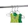 10 Quality Metal Hangers, Swivel Hook, Stainless Steel Heavy Duty Wire Clothes Hangers (10, Petite/Teens - 14 10 Quality Metal Hangers, Swivel Hook, Stainless Steel Heavy Duty Wire Clothes Hangers (10, Petite/Teens - 14