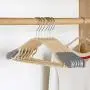 HAOCHIDIAN 20 Pack Plastic Hangers Anti-Slip Home Clothes Hanger Space Saving with Hook Up Hangers for Coats Jackets Pants and Dress Clothes,Gray HAOCHIDIAN 20 Pack Plastic Hangers Anti-Slip Home Clothes Hanger Space Saving with Hook Up Hangers for Coats Jackets Pants and Dress Clothes,Gray