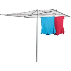 Household Essentials 17135-1 Outdoor Parallel Style Clothes Dryer with Steel Arms | 30 Lines to Hang Wet Laundry