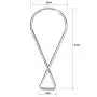 Maosifang Ceiling Hanger Hooks Ceiling Hook Clips T-bar Squeeze Hangers Clips for Home Decorations,Office,Classroom(Pack of 60) Maosifang Ceiling Hanger Hooks Ceiling Hook Clips T-bar Squeeze Hangers Clips for Home Decorations,Office,Classroom(Pack of 60)