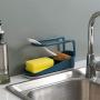 Panzisun Panzisun Towel Sponge Storage Rack Kitchen Drain Rag Dishcloth Hanging Shel Fplastic Bathroom Soap Holder Hanger Dish Cloths Leach Water Organzier