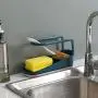 Panzisun Panzisun Towel Sponge Storage Rack Kitchen Drain Rag Dishcloth Hanging Shel Fplastic Bathroom Soap Holder Hanger Dish Cloths Leach Water Organzier