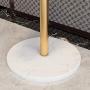 Coat Hangers Coat Stand Marble Metal Hanger Floor Coat Rack Clothes Rack Hat Coat Rack Modern Hanger Bedroom Living Room Simple Clothes Shelf Hanger Bedroom Drying Rack -0223 (Color : White)