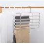 5pcs Random Color 5 Layers Hangers Multifunctional Clothes Hangers Pants Storage Hangers Cloth Rack Multilayer Storage Cloth Hanger 5pcs Random Color 5 Layers Hangers Multifunctional Clothes Hangers Pants Storage Hangers Cloth Rack Multilayer Storage Cloth Hanger