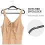 IEOKE Plastic Hangers for Clothes - 30 Pack Lightweight Space Saving Black Clothes Hangers, Heavy Duty Hangers with Notches on Shoulders for Skirts Suits Coats Scarves and Camisole IEOKE Plastic Hangers for Clothes - 30 Pack Lightweight Space Saving Black Clothes Hangers, Heavy Duty Hangers with Notches on Shoulders for Skirts Suits Coats Scarves and Camisole