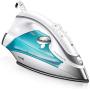 Decen Steam Iron for Clothes, 1700W Portable Travel Iron for Crafts, Handheld Travel Garment Steamer Fabric Wrinkles Remover with 300ML Water Tank