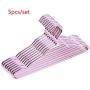 niumanery Aluminum Alloy Thicker Drying Racks Home Clothes Hanger Seamless Anti-Slip Rose Gold