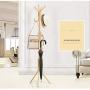 Jolly Household Coat Rack Bedroom Simple Floor Simple Office Living Room Hanging Clothes Hanger (Color : White)