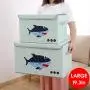 Toy Chest Kids Toy Cube Storage Boxes Large Decorative Storage Bin with Lid for Boys Girls Room