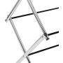 Accordion Design Clothes Airer,Folding Stainless Steel Laundry Drying Rack,Adjustable Dry Rail Hanger with Concise Home Portable,for Socks Bed Linen Clothing Extendable Compact