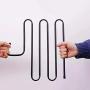 Clothes Pants Hangers Pants Hanger Multi-layer S-style Jeans Trouser Hanger Closet Organize Storage Stainless Steel Rack Space Saver For Tie Scarf Shock Jeans Towel Clothes（1 Pack ） for Pants Jeans Sc