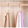 10pcs Random Color Plastic Home Storage Organization Hooks Bedroom Hanger Clothes Hanging Rack Holder Hooks for Bags Towel